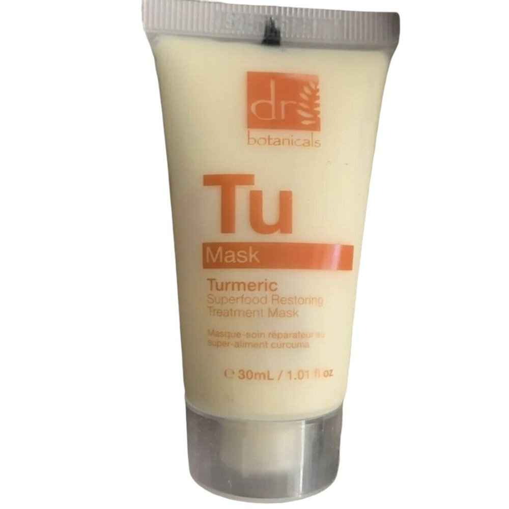 Dr Botanicals Tu Mask Turmeric Superfood Restoring Treatment Mask 1.01oz 30ml